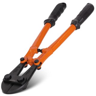 KSEIBI 141570 절단 펜스 철선 작은 체인 나사 및 리벳용 초경량 미니 볼트 커터 12 부드러운 그립 고무 인체공학적 핸들 포함, 02 14 Inch-350MM, 1개