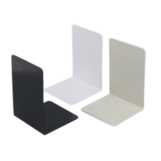 YM 미니 북스탠드 책상 책꽂이 정리대, 화이트