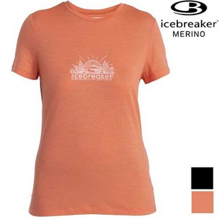 Icebreaker Tech Lite III 女款 美麗諾羊毛排汗衣-150 光輝景致