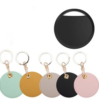 airtag 智能防丟定位器 安卓 ios 通用 FindMy認證 包包 鑰匙 寵物 老人 追蹤器, 黑色 （只支援頻果）+收納鑰匙圈, 1個