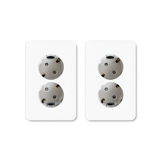 현대일렉트릭 베뉴 매입 2구 콘센트, 2개