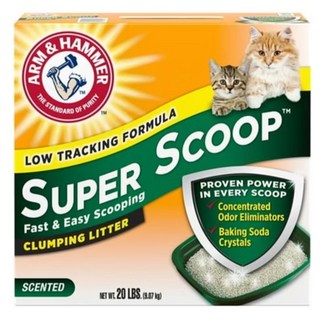 鐵鎚牌 ARM & HAMMER 頂級低敏貓砂 淨味除臭貓砂 CLUMP & SEAL 強效凝結 Cloud Control Multi-Cat, 1個, 鐵鎚 超凝結貓砂(清香味)20LB