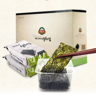 전대표 특허받은 실치김 set 당진해나루 / 재래 도시락김 gim 선물추천, 4g, 35개
