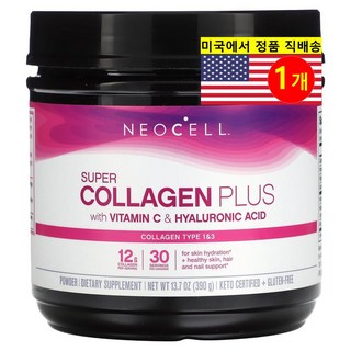 ProHealth Longevity 슈퍼 콜라겐 12000mg 비타민 C 히알루론산 함유 파우더 Super Collagen, 1개, 390g