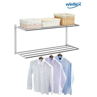 웰렉스 [웰렉스] WELLEX 2단 접이식 다용도 행거, 1개