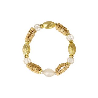 沙光木語手鍊，天然木質手環，簡約時尚配飾，日常百搭款