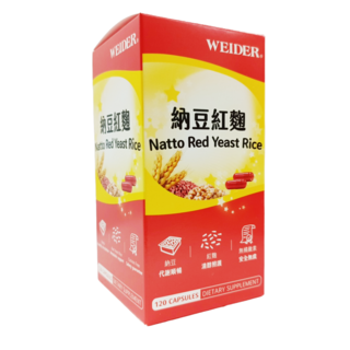 WEIDER 威德 納豆紅麴膠囊, 120份, 1個