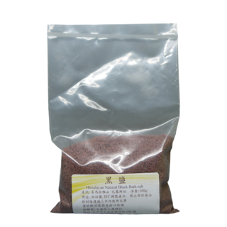 大港化工原料行 黑鹽500克 - 喜馬拉雅山沐浴鹽 黑岩鹽 岩鹽 DIY溫泉泡澡, 500g, 2個
