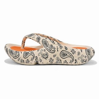 남자 남성 사무실 슬리퍼 남성용 페이즐리 쪼리 맞춤형 EVA 신발 두꺼운 바닥 편안한 방수 샌들 패션