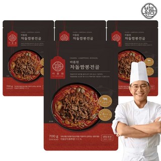 이봉원의 차돌 짬뽕전골 치돌짬뽕탕 (냉동) 봉짬뽕, 4개, 700g