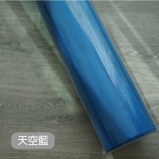 瑜珈滾筒按摩滾輪 深層肌肉放鬆 運動恢復必備, 天空藍, 1個