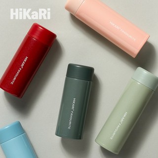 HiKaRi 2중 진공 미니 텀블러, 레드, 150ml, 1개