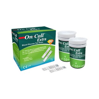 온콜 엑스트라 혈당시험지 스트립 50매 (1박스), 2개, 50매입