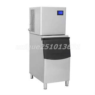 미니제빙기 업소용제빙기 제빙기 눈꽃빙수기계 상업용 아이스 큐브 메이커 기계 LCD 터치 스크린 자동 사각형 250 kg 300kg, 6) 250kg by sea  CN