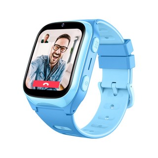 貝比兔 ANJOIN AS01 GPS 兒童智慧手錶(支援 Play 商店), 藍色, 1.9吋, 無線上網