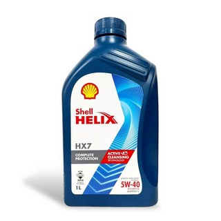 Shell Helix HX7 全面保護機油 1L, 5w40, 1個