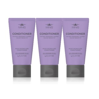 여행용 샴푸 린스 미니스 모이스처 컨디셔너 50ML, 3개