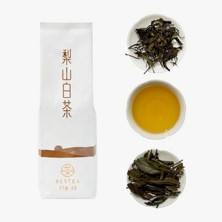 BESTEA 梨山白茶100g 純淨山韻 清香甘甜 蜜果悠長, 100g(50g*2),盒裝(50g*2盒), 1個