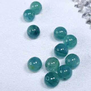 【泰福水晶 Tai Fu】綠藍晶5mm散珠 - 11顆DIY串珠材料