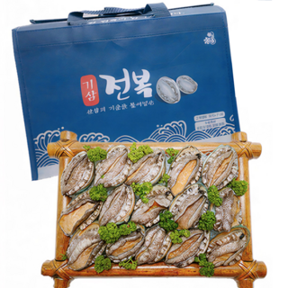[선물용] 전복 선물세트 명품 프리미엄, 1세트, 1kg (특특대, 7미)