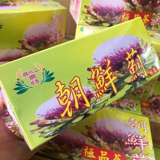 二水鄉農特產品 朝鮮薊茶 極品茶 (雞角刺) 機能茶 養生茶 台灣農特產品 獨立包裝茶包, 1套, 朝鮮薊茶（3g*12包/6盒）