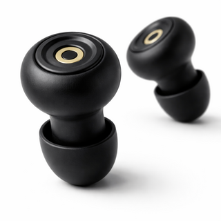 뮤톤 소음 차단방지 99% 실리콘 학습 대치동 귀마개, 1개, 블랙