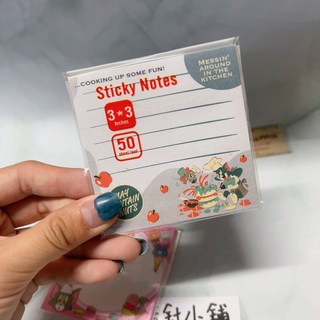 湯姆貓與傑利鼠正版便條紙 - 泰國空運, 灰色, 1個