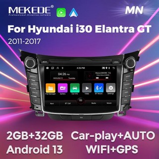 현대 I30 엘란트라 GT 2012 - 2017 자동차 라디오 GPS 네비게이션 멀티미디어 비디오 플레이어 안드로이드 자동 스테레오 카플레이 2din DVD 없음, 02 MN-HY01-H2