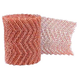 Copper Mesh Slug peller Rust of Snail pel Tool Long Lasting Slugs Expeller for Mouse Rat Rodent, 12.7cmx, 1개