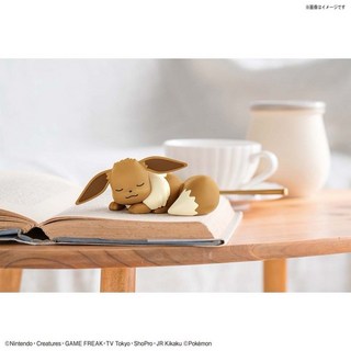 現貨 夢幻屋 正版 萬代 組裝模型 POKEPLA 快組版07 伊布 睡眠造型 精靈寶可夢 神奇寶貝 玩具61670, 1個