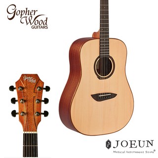 [완벽풀패키지] 고퍼우드 어쿠스틱기타 G200 D바디 탑솔리드, 단품, 단품, 1개