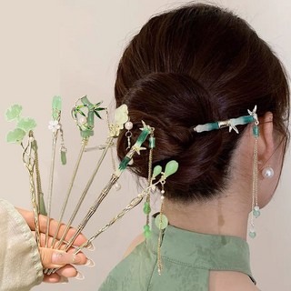 ZMBIRD 6종세트 태슬 전통 비녀 올림머리 N548