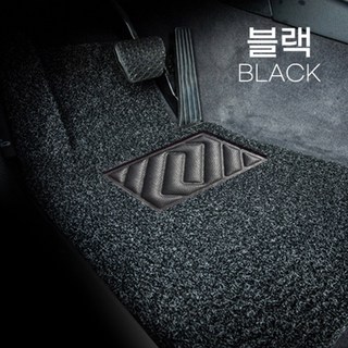 디카 코일 카매트 확장형 국산차 수입차 외제차 전차종 4가지색상, 블랙, 운전석