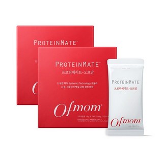 오브맘 프로틴메이트 14일분 식사대용 프로틴파우더 쉐이크 단백질파우더 보충제