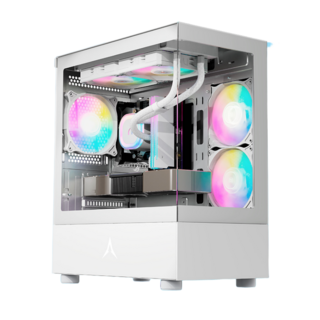 리프랜드 게이밍PC 조립컴퓨터 게임용 본체 배그 롤 오버워치 메이플 배틀그라운드 팰월드 디아블로 피파 로아 마인크래프트 로블록스 호라이즌 고사양 조립컴퓨터 win 11, 화이트, Free DOS, 500GB, 16GB, NO.2