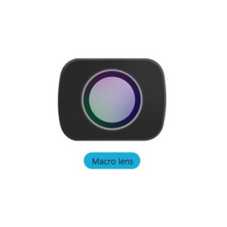 아나모픽 영화 광각 렌즈 DJI Osmo Pocket 2 Vlog 비디오 매크로 핸드헬드 짐벌 1.33X, 04 Macro lens, 1개