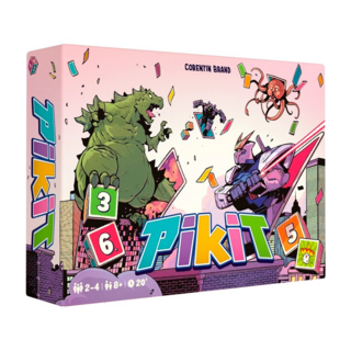 機獸骰戰 Pikit 桌遊 英文版 兒童益智遊戲, 1個