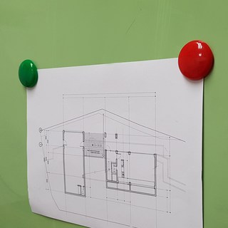 컬러 원형 냉장고 메모판 자석 전국여행지도 파티션메모보드, 컬러원형 소 10P (3cm), 10세트