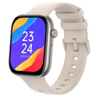 젤센 웨어러블 스마트워치 + 스트랩 세트 에어워치6, 스타라이트, 5.1cm, GPS