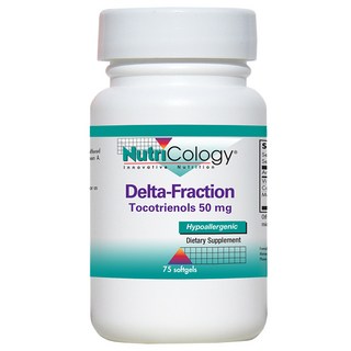 Nutricology Delta-Fraction生育三烯酚軟膠囊 50mg, 75顆, 1罐