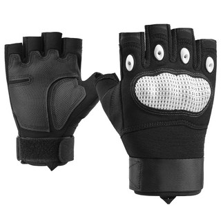 오제로 너클 가드 오토바이 장갑, 화이트