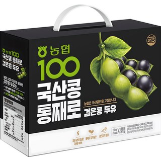 Nonghyup 韓國黑豆奶, 190ml, 24個