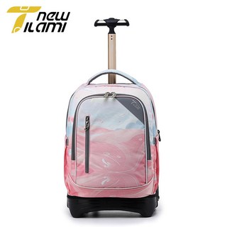 拉桿書包 防水 男女 拉桿箱 三六年級 大容量 耐用 兒童 爬樓梯 書包 兒童書包 國小書包 學生書包