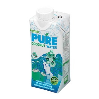 유기농 퓨어 코코넛 워터, 12개, 330ml