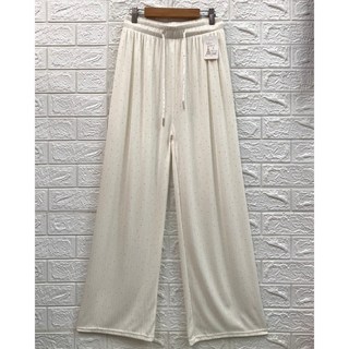 美人條燙鑽閃閃寬褲-新款現貨