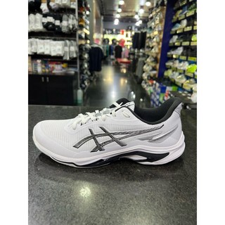 ASICS NETBURNER BALLISTIC FF 4 男女款 正常楦 排球鞋 1053A070-100 白黑, 白黑 ( AS960 ),27.5 CM, 1個