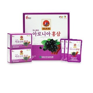 농협홍삼 아로니아홍삼 선물세트 40ml60포 (삼지원)(빠른당일배송), 1박스, 40ml