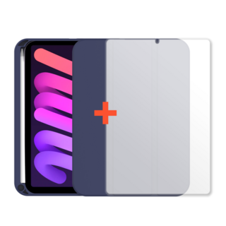 아이패드 미니7 에어6 세대 케이스 커버 미니6 11 13, 네이비, 1개