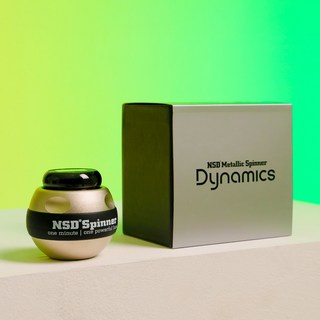 NSD스피너 다이나믹 [전자동] 충전식 메탈 자이로볼 최고강도, 1개, 실버