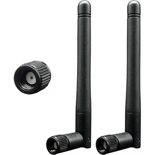 2개 듀얼 밴드 WiFi 2.4GHz 5GHz 3dBi MIMO RP-SMA 수형 안테나 공유기 무선 네트워크 카드 USB 어댑터용), 02 2pcs 3dBi